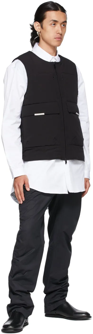 A-COLD-WALL* Black Ruche Technical Trousers
