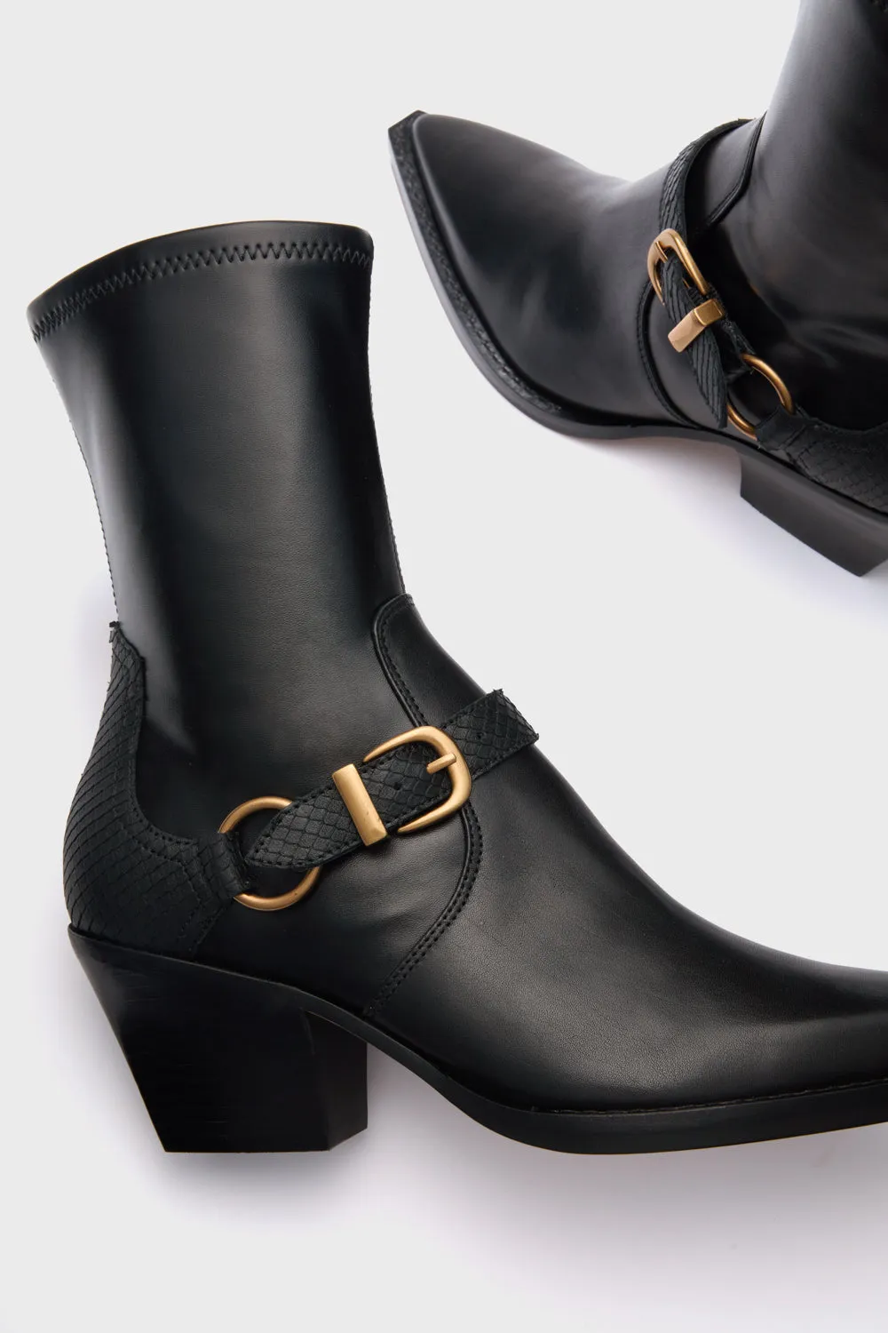 Black Rave Boots