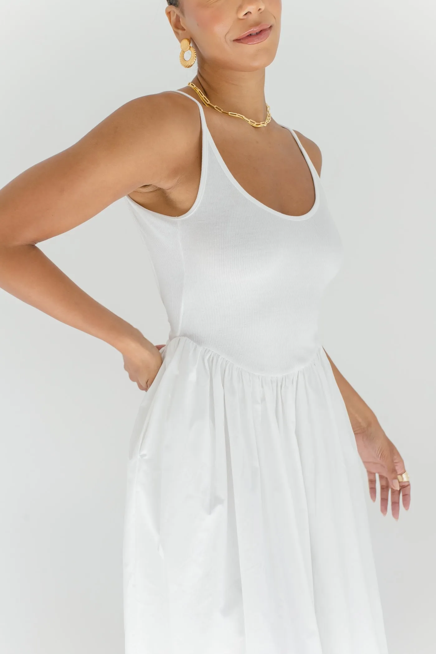 Cassandra Maxi Dress - White