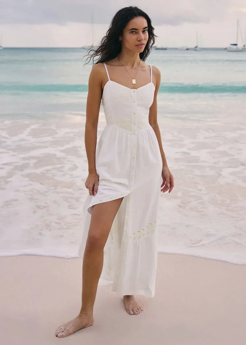 Citadelle Maxi Dress - White