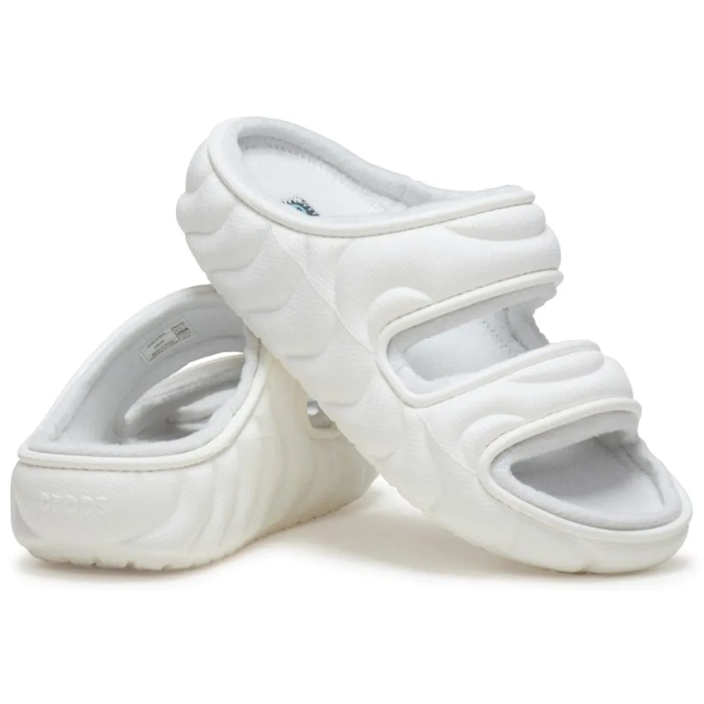 Crocs Cozzzy Puffer Sandal - White