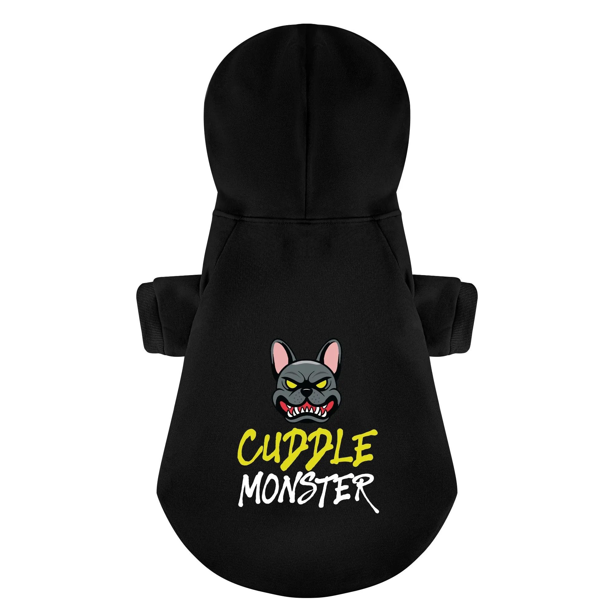 Cuddle monster and Kiss machine - Matching French Bulldog Hoodies – Stylish, Cozy & Personalized!