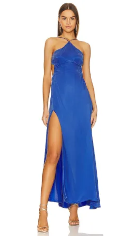 For Love & Lemons X REVOLVE Kyra Maxi Dress in Blue