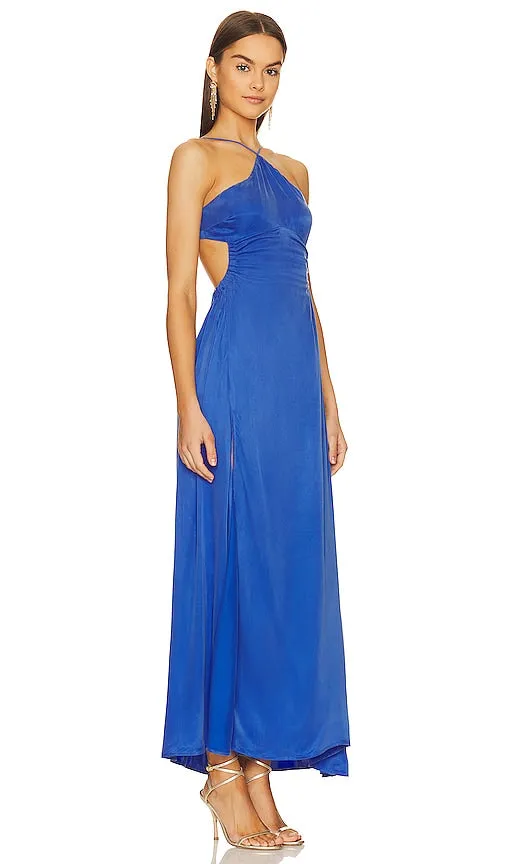 For Love & Lemons X REVOLVE Kyra Maxi Dress in Blue