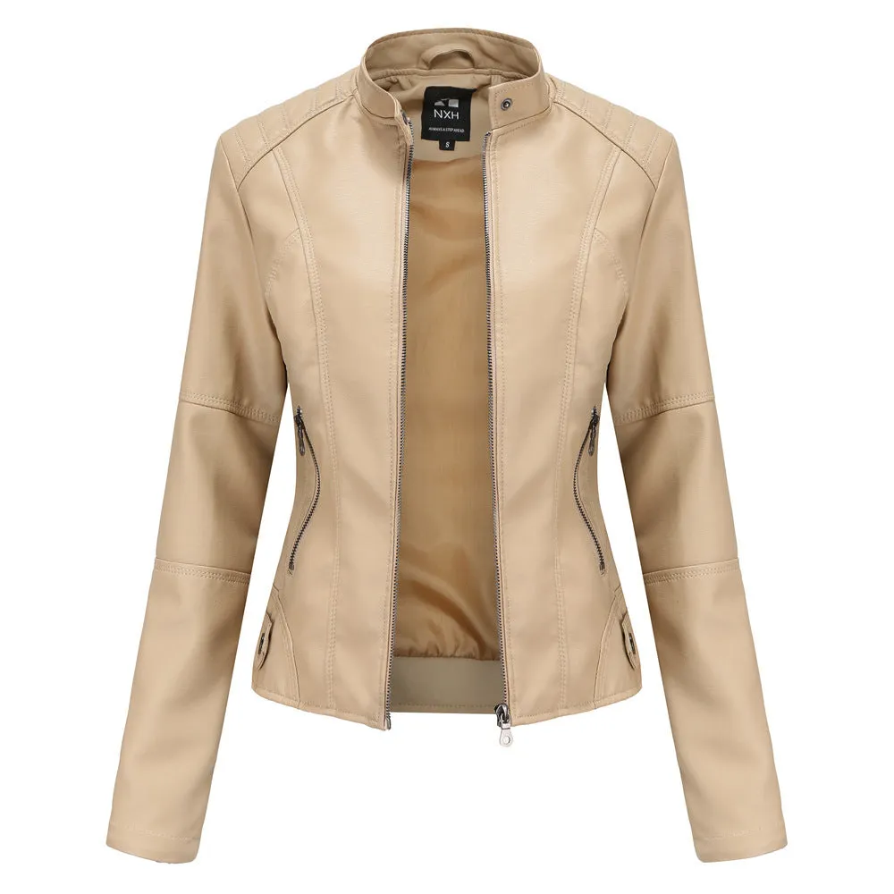Helen – Women's Stylish Vegan Leather Jacket