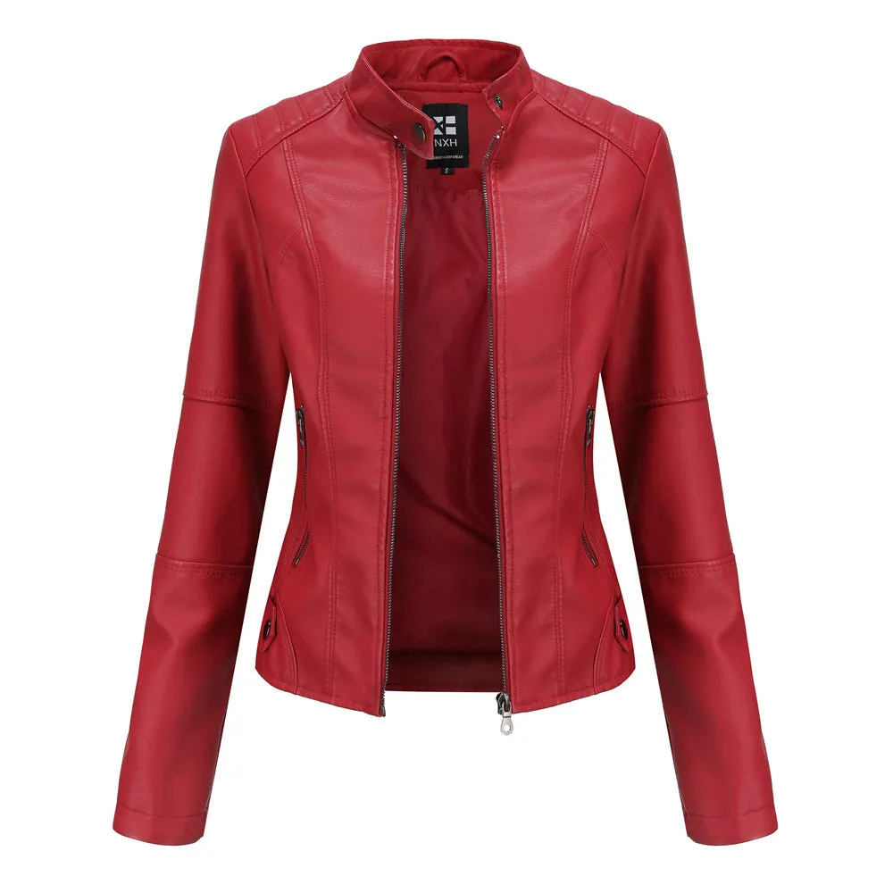 Helen – Women's Stylish Vegan Leather Jacket