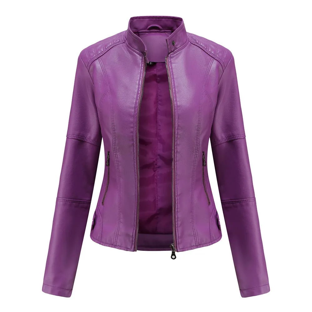 Helen – Women's Stylish Vegan Leather Jacket