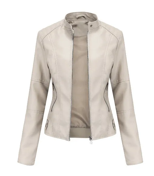 Helen – Women's Stylish Vegan Leather Jacket