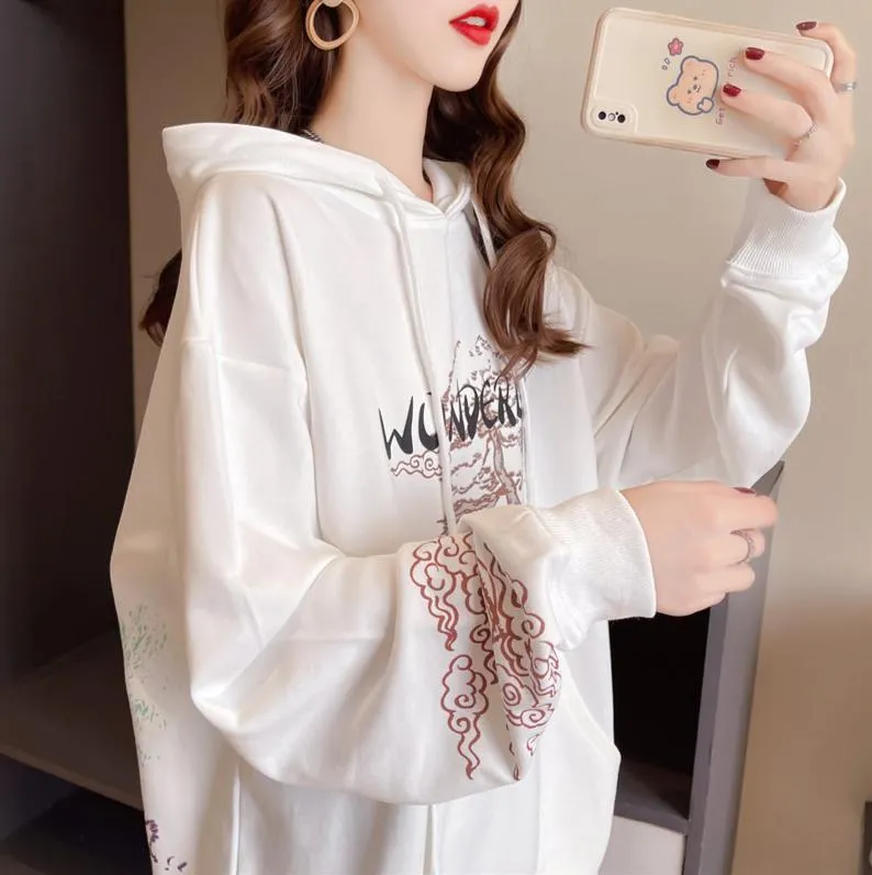 Japanese Landscape Hoodie -1115