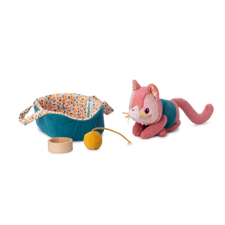 Jeanne Cat with Basket