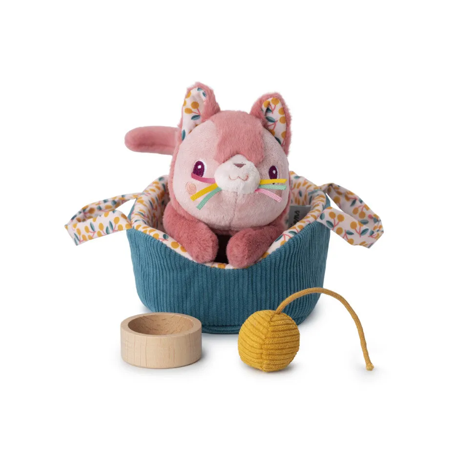 Jeanne Cat with Basket
