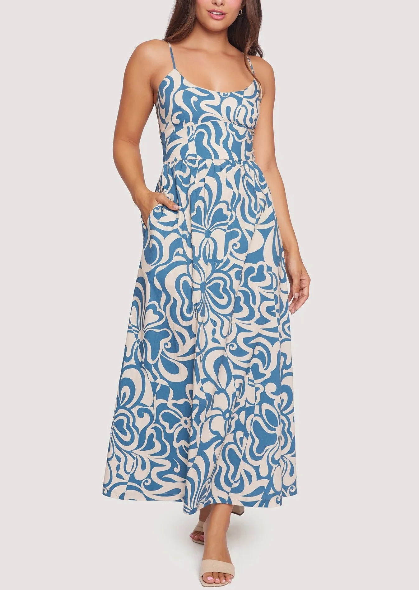 Milos Cove Maxi Dress
