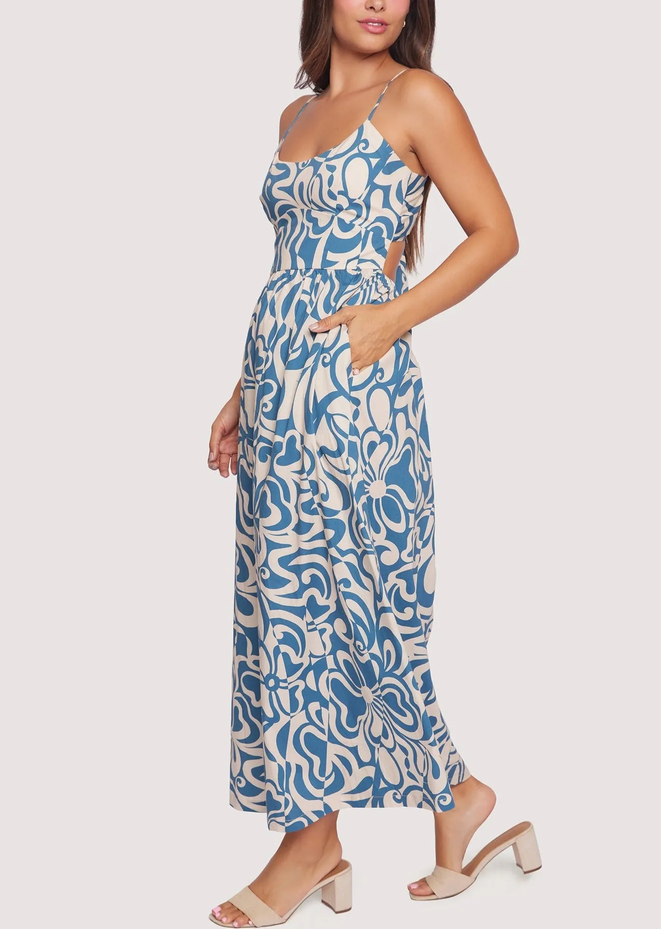 Milos Cove Maxi Dress