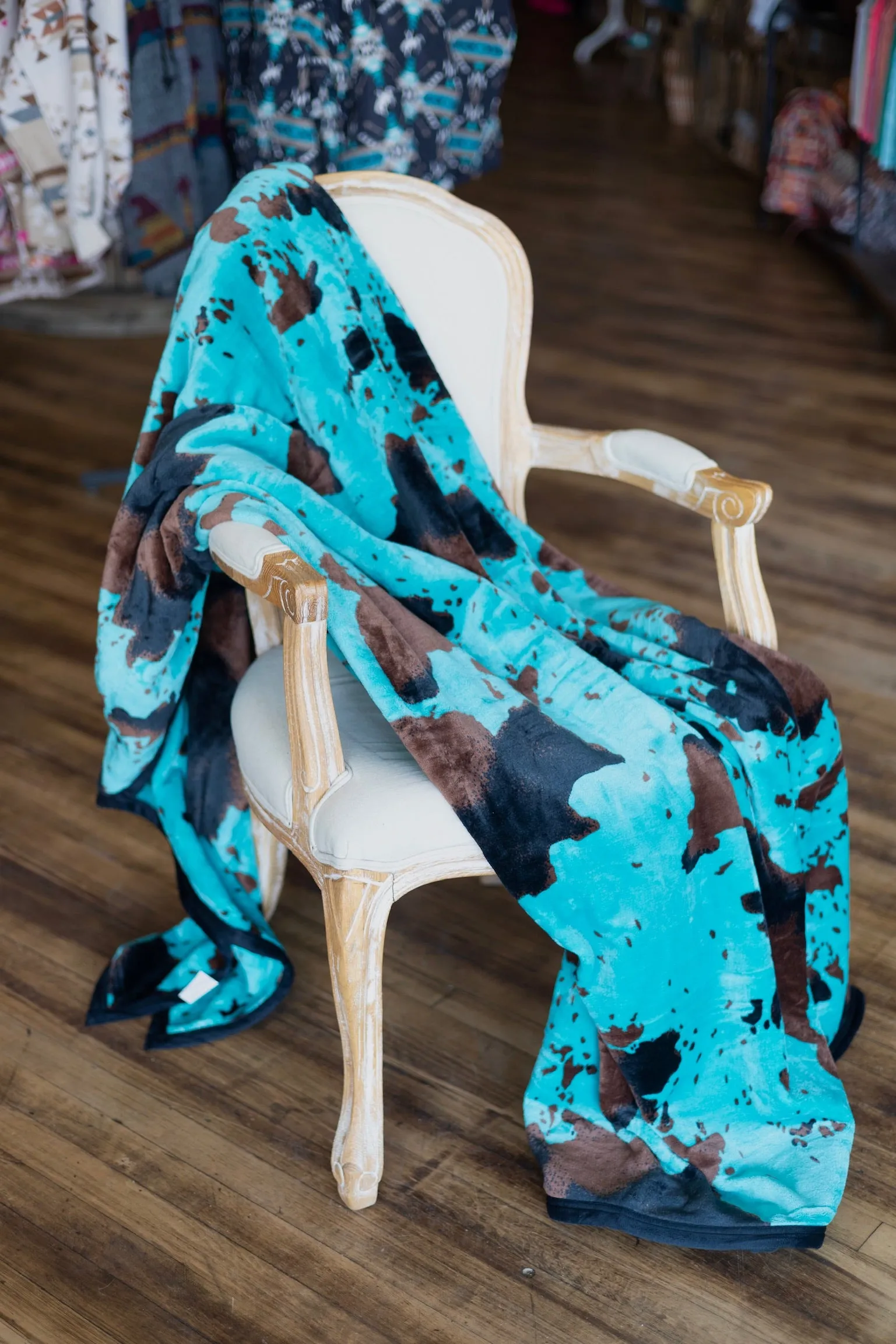 Moo Moo Cow Print Super Soft Blanket