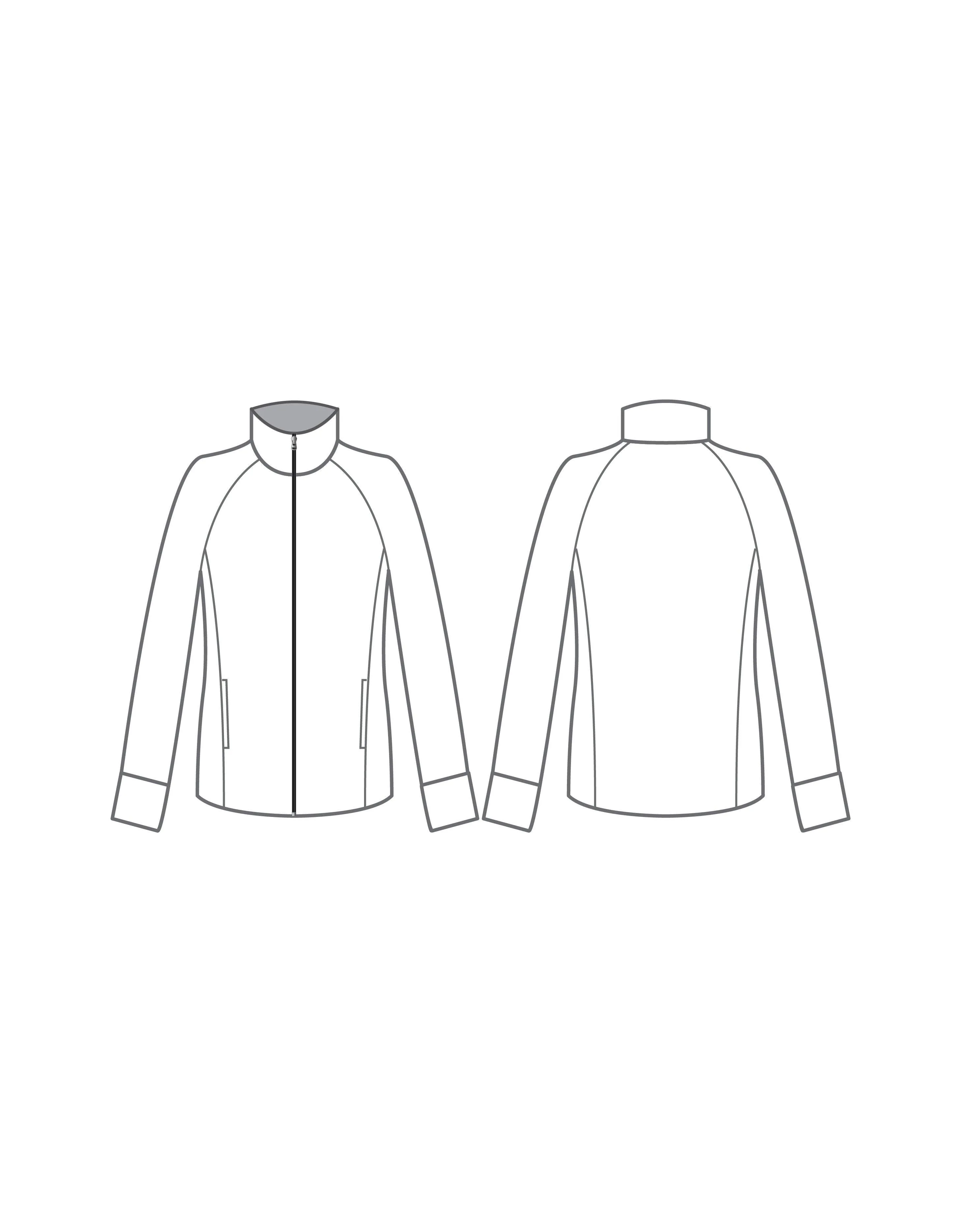 Ribbon Yoga Jacket
