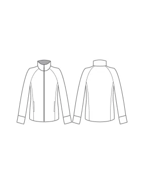 Ribbon Yoga Jacket