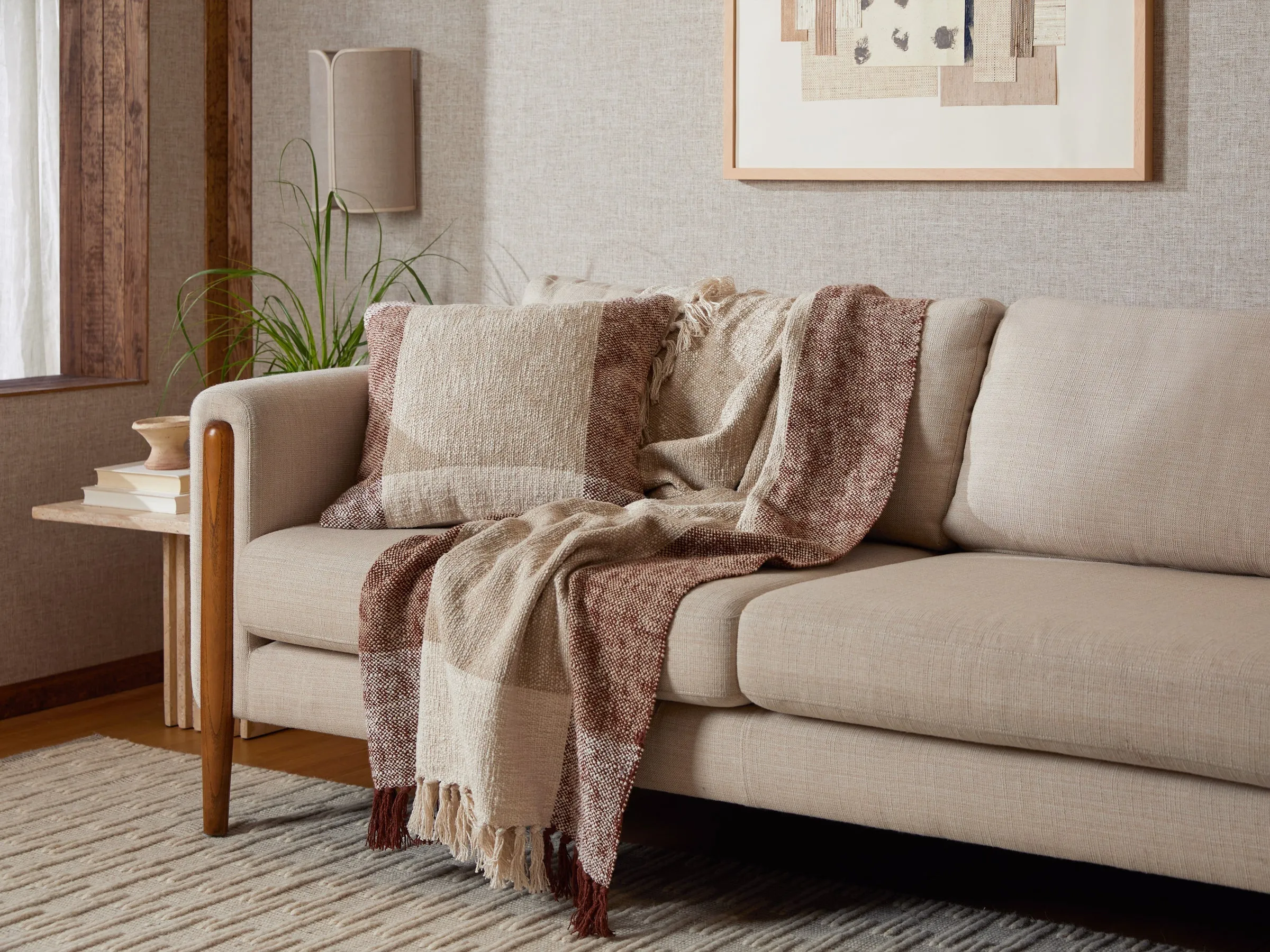 Soft Cotton Throw