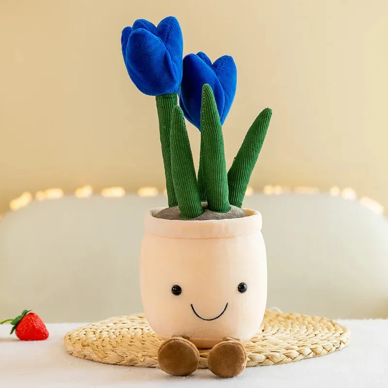 Soft Decorative Tulip Plushies